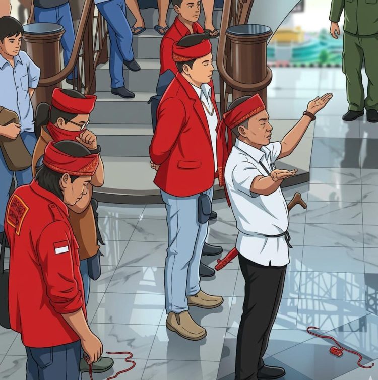 Diduga Isu Pembangunan Tak Merata Picu Protes, Wabup Hermanus Datangi Kantor Bupati 