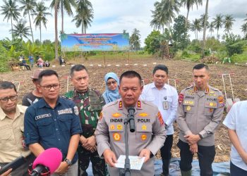 Kapolda Kaltim Pimpin Tanam Jagung Serentak, Polri Perkuat Ketahanan Pangan Nasional