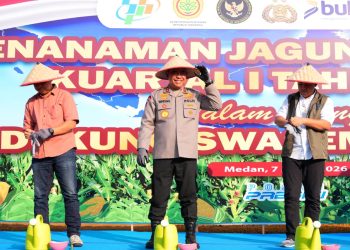 Penanaman jagung serentak Kwartal 1 Tahun 2026 Polda Sumut, Dukung Ketahanan Pangan Nasional