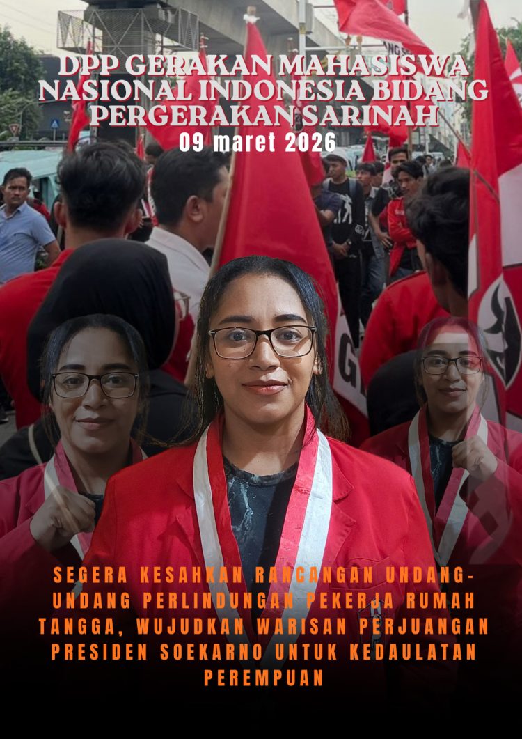 DPP GMNI Bidang Pergerakan Sarinah Desak DPR Segera Sahkan RUU Perlindungan Pekerja Rumah Tangga, Wujudkan Warisan Perjuangan Soekarno bagi Kedaulatan Perempuan