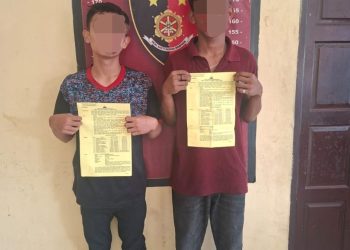 Polsek Tanjung Morawa Berhasil Amankan Dua Pelaku Pencurian Sepeda Motor 