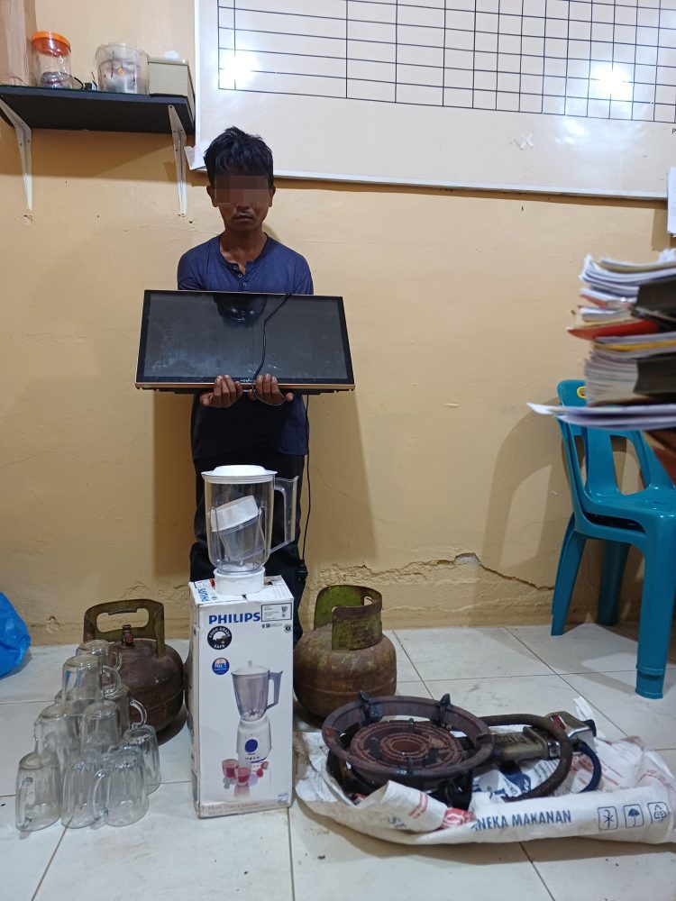 Hanya dalam 24 Jam, Polsek Pandan Berhasil Ringkus DPO Pembobol Warung dan Kotak Amal