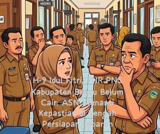 H-9 Idul Fitri, THR PNS Kabupaten Berau Belum Cair: ASN Menanti Kepastian di Tengah Persiapan Lebaran