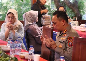 Kapolres Binjai Buka Puasa Bersama Pejabat Utama, Jelang Pergeseran Pasukan Ops Ketupat Toba 2026