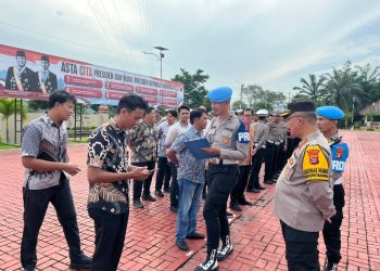 Kabid Humas Polda Kaltim Pimpin Apel Perdana Operasi Ketupat Mahakam 2026, Tekankan Pelayanan Humanis