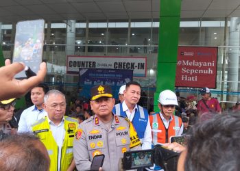 Kapolda Kaltim Turun Langsung Pastikan Pengamanan Mudik Ketat di Pelabuhan Semayang