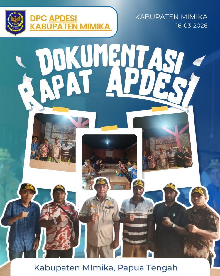 Rapat perdana Apdesi, Bahas Kepengurusan Inti