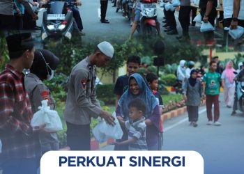Aksi Humanis Brimob Sumut: Hangatkan Ramadhan dengan Berbagi Takjil untuk Sesama
