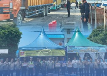 Siaga Tanpa Henti! Brimob Polda Sumut Kawal Ketat Arus Mudik Lebaran di Sibolga dalam Operasi Ketupat Toba 2026