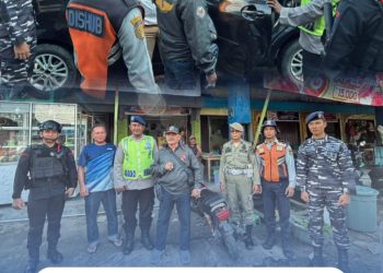 Optimalisasi Pengamanan Mudik, Brimob Sumut Siaga di Simpang Lima dan Pelabuhan Sibolga