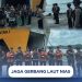 Jaga Gerbang Laut Nias, Brimob Sumut Intensifkan Patroli Arus Mudik di Pelabuhan Gunungsitoli
