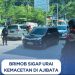 Brimob Sigap Urai Kemacetan di Ajibata, Bantu Penumpang Menyeberang di Tengah Padatnya Arus Lebaran