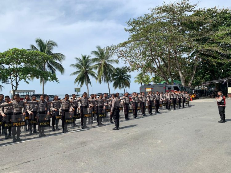 Polda Kaltim Tingkatkan Kesiapsiagaan Personel Melalui Latihan Dalmas