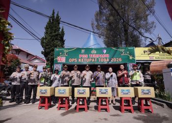 Kapolda Sumut tinjau langsung Operasi Ketupat Toba 2026 di Berastagi, pastikan pengamanan Arus balik maksimal