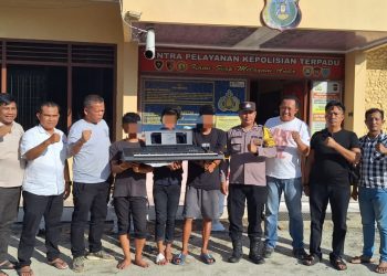 Kurang dari 24 Jam, Polsek Bangun Bekuk Tiga Pelaku Bobol Rumah Polwan