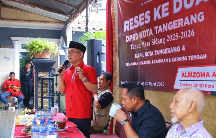 Reses Alrizoma Akrom Anggota DPRD Kota Tangerang Fraksi PDI Perjuangan: Warga Meminta Solusi Nyata Penanganan Banjir dan Sampah