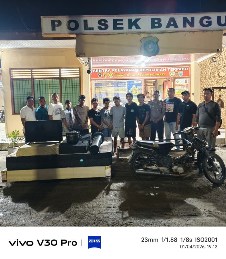 Bukan Sekadar Bobol Rumah, Jaringan Maling Serba Bisa Dibekuk Polsek Bangun! 7 Pelaku Diamankan, 1 DPO Masih Diburu