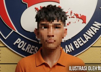 Sat Narkoba Polres Pelabuhan Belawan Bekuk Remaja Pengedar Shabu di Marelan