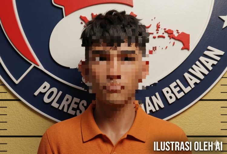 Sat Narkoba Polres Pelabuhan Belawan Bekuk Remaja Pengedar Shabu di Marelan