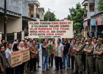 Muncul Dugaan Keterlibatan Oknum Aparat Polemik Pendirian Gereja di Tanjung Senang Jadi Semakin Rumit