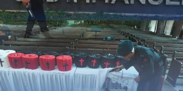 Pastikan Ibadah Aman, Tim Gegana Sterilisasi Gereja Prioritas di Wilayah Medan