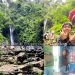 Yudi Pengunjung Curug Cilember: Pedagang Warung di Air Terjun Cilember, Bogor, Semakin Semangat Setelah Liburan Lebaran