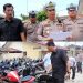 Polres Binjai Amankan 14 Unit Sepeda Motor Terlibat Aksi Balap Liar dan Begal