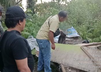 Polsek Bosar Maligas Nyatakan Perang Narkoba: Lapak Haram Di Perladangan Nagori Boluk Digerebek Dan Dibakar Rata Dengan Tanah!