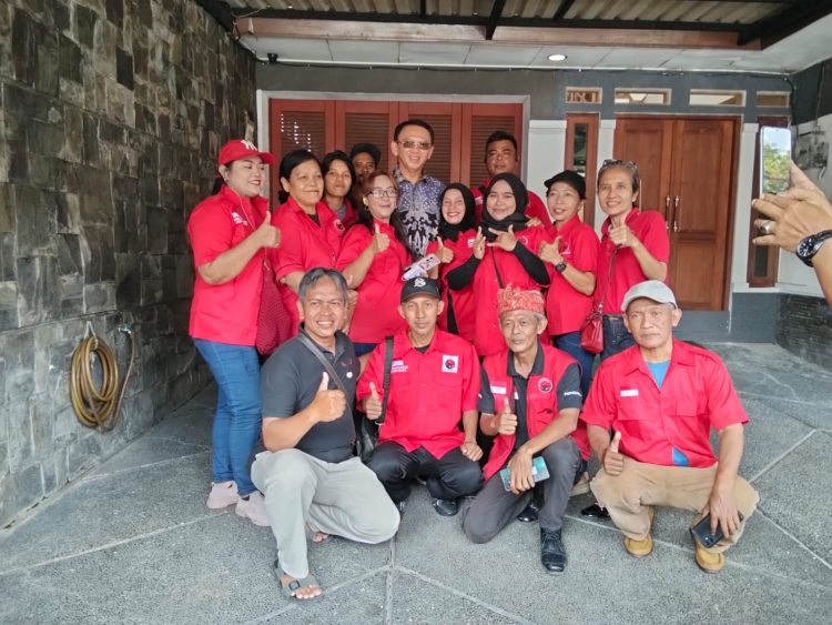 Ahok dan PDI Perjuangan Lakukan Gentengisasi, Warga Cipete Utara Senang