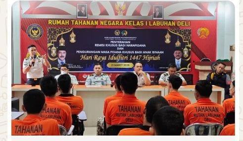 Sidang Tim Pengamat Pemasyarakatan TPP Rutan Kelas 1 Labuhan Deli evaluasi Terhadap Perkembangang Perilaku Dan Dalam Pembinaan