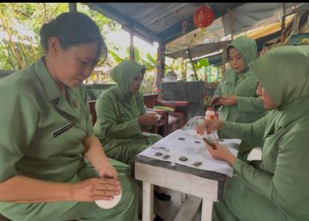 Kreativitas Persit Mimika Jadikan Batu Pyrite Papua, Aksesori Bernilai Tinggi