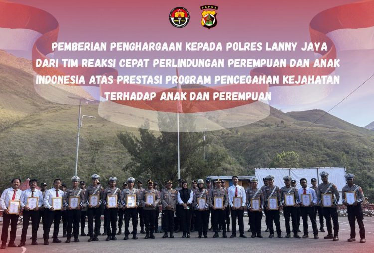 POLRES LANNY JAYA: DI TENGAH TANTANGAN WILAYAH MERAH, SEMANGAT TETAP MENYALA DAN MENDAPAT PENGHARGAAN