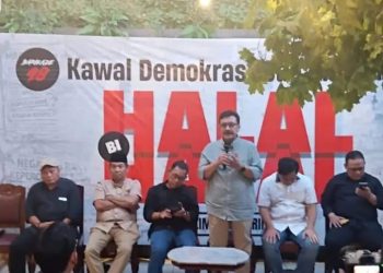 Benny Ramdhani di Halal Bihalal Barikade 98 Soal Kasus Andrie Yunus: