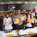 Polres Batu Bara Press rilis Ungkap Kasus Narkoba dan Musnahkan 1.210,07 gram Narkotika.