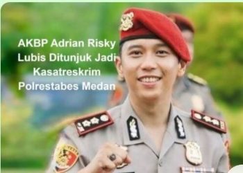 AKBP Adrian Rizky Lubis Ditunjuk Jadi Kasatreskrim Polrestabes Medan
