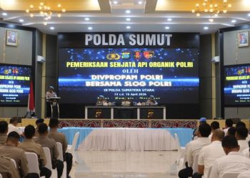 Propam–SLOG Mabes Polri Periksa Senpi di Polda Sumut, Tegaskan Disiplin dan Akuntabilitas Anggota