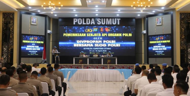 Propam–SLOG Mabes Polri Periksa Senpi di Polda Sumut, Tegaskan Disiplin dan Akuntabilitas Anggota