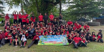 Ceria Belajar Bersama Brimob, Siswa SD Rasakan Serunya Outdoor Learning