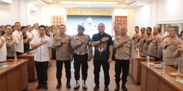 Waskat Penggunaan Senjata Api Dinas, Div Propam Polri Gelar Rik Senpi Di Polres Binjai