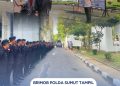 Brimob Polda Sumut Tampil Humanis dan Profesional, Kawal Penyampaian Aspirasi di Kantor Gubernur dengan Aman dan Kondusif