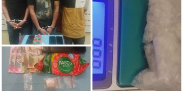 Satresnarkoba Polres Palas Berhasil Ungkap Kasus Narkotika Jenis Sabu, Amankan 4 Orang dan barang buktinya