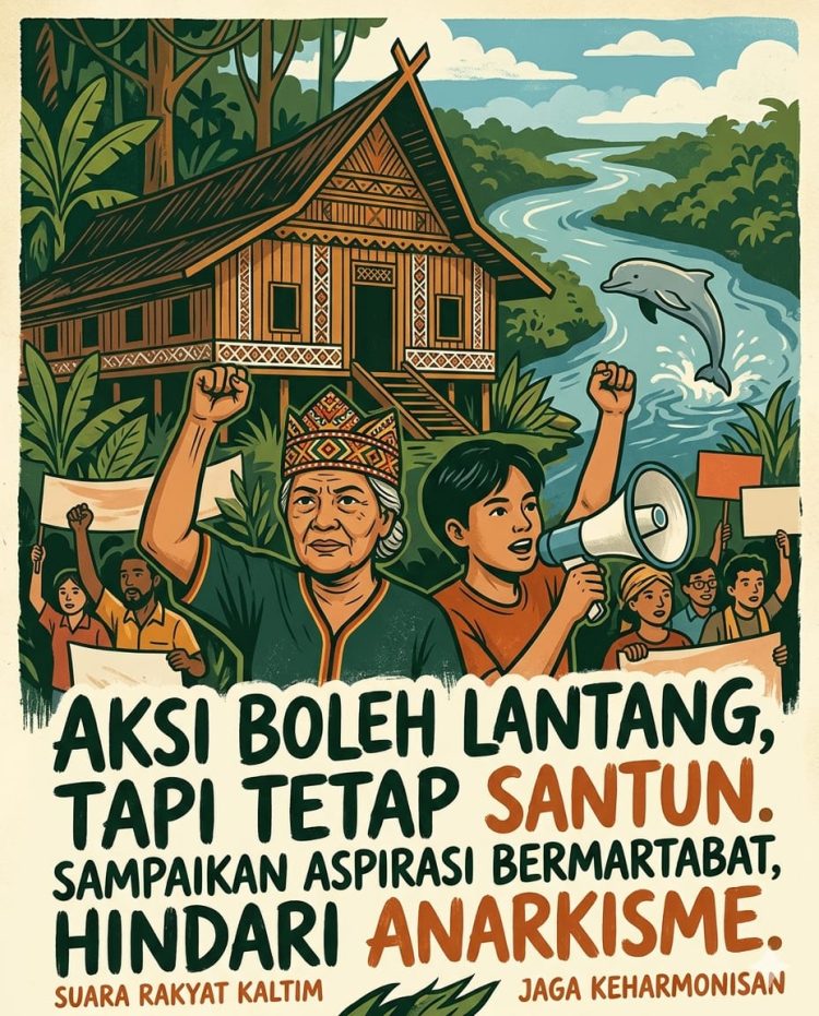 Menjaga Aksi Demonstrasi Tetap Damai dan Kondusif di Samarinda