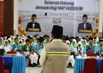 360 Jemaah Kloter 01 Resmi Masuk Embarkasi Medan, Perdana di Era Kemenhaj