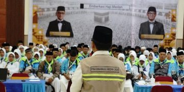 360 Jemaah Kloter 01 Resmi Masuk Embarkasi Medan, Perdana di Era Kemenhaj