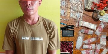 Sempat Kabur Lompat ke Sungai Saat Digrebek, Bandar Sabu di Desa Pamah Akhirnya Ditangkap di Aceh 