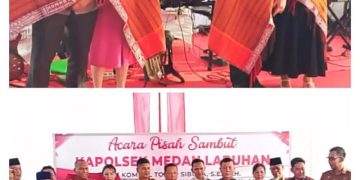 Sertijab Kapolsek Medan Labuhan dari Kompol.T.Sibuea, SH MH pada AKP.Raja Putra Napitupulu, SH, MH ”Masalah Narkoba,Tauran & Begal Menjadi PR”