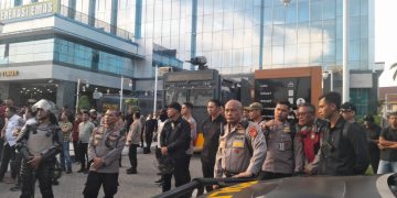 Wakapolda Kaltim Pantau Aksi di Samarinda, Pengamanan Humanis Jaga Kondusivitas