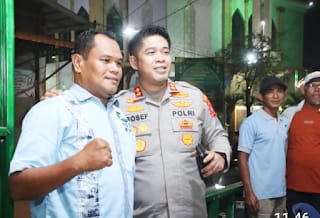 Bersilaturahmi dengan Ketua KNTI Sumut M.Isa Al Basir Ajak Mari Menjaga Kamtibmas Kondusif