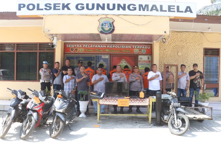 Polsek Gunung Malela Bongkar Jaringan Kriminal Serbabisa