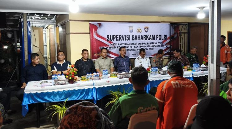 Ngopi Kamtibmas di Medan, Baharkam Polri Perkuat Kolaborasi Warga dan Ojol Jaga Keamanan